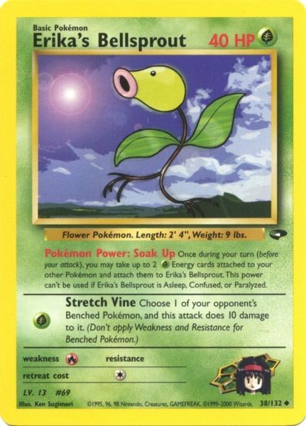 Pokemon | Erika's Bellsprout (38/132) [Gym Challenge Unlimited] | The Nerd Merchant