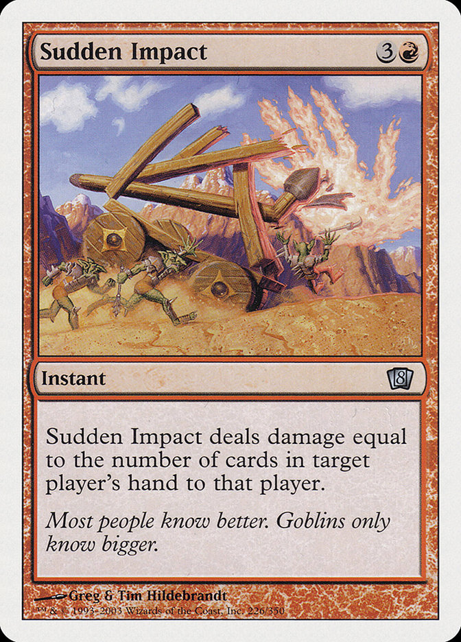 Magic | Sudden Impact [Eighth Edition] | The Nerd Merchant