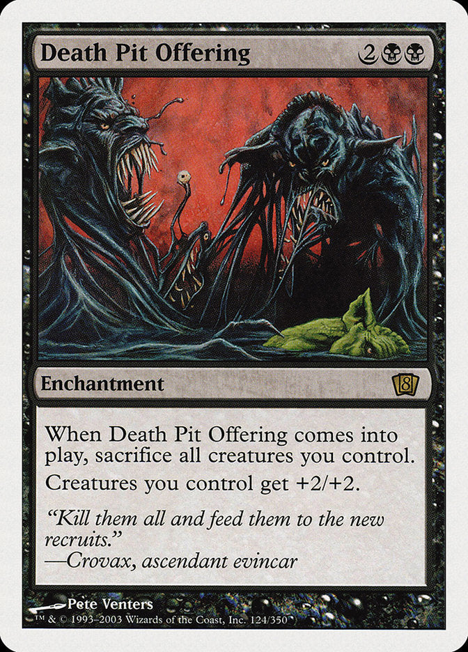 Magic | Death Pit Offering [Eighth Edition] | The Nerd Merchant