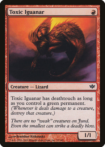 Magic | Toxic Iguanar [Conflux] | The Nerd Merchant