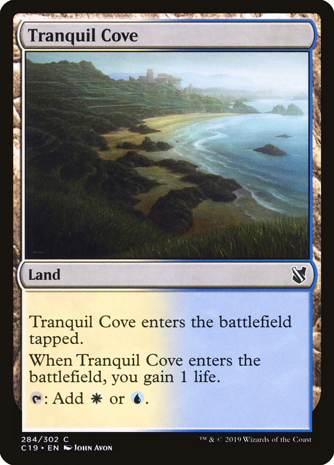 Magic | Tranquil Cove [Commander 2019] | The Nerd Merchant