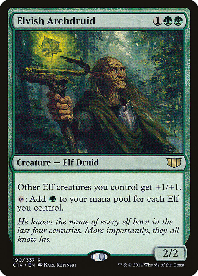 Magic | Elvish Archdruid [Commander 2014] | The Nerd Merchant