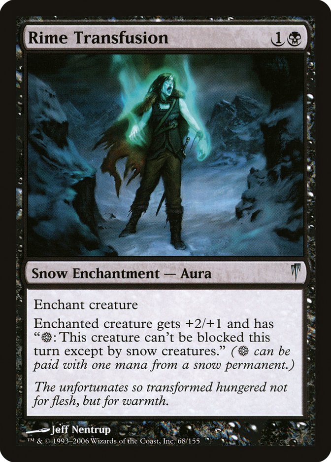 Magic | Rime Transfusion [Coldsnap] | The Nerd Merchant