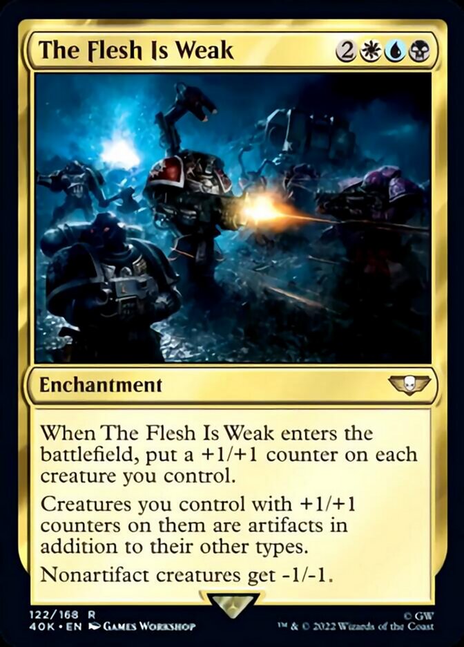 Magic | The Flesh Is Weak [Warhammer 40,000] | The Nerd Merchant