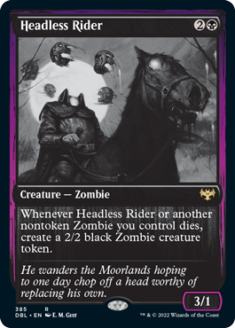 Magic | Headless Rider [Innistrad: Double Feature] | The Nerd Merchant
