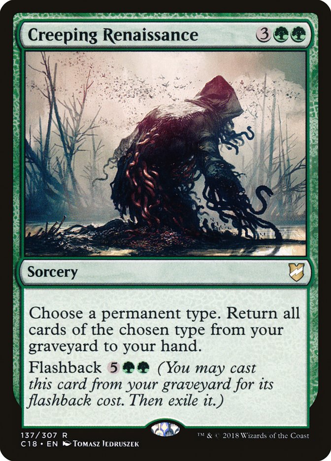 Magic | Creeping Renaissance [Commander 2018] | The Nerd Merchant