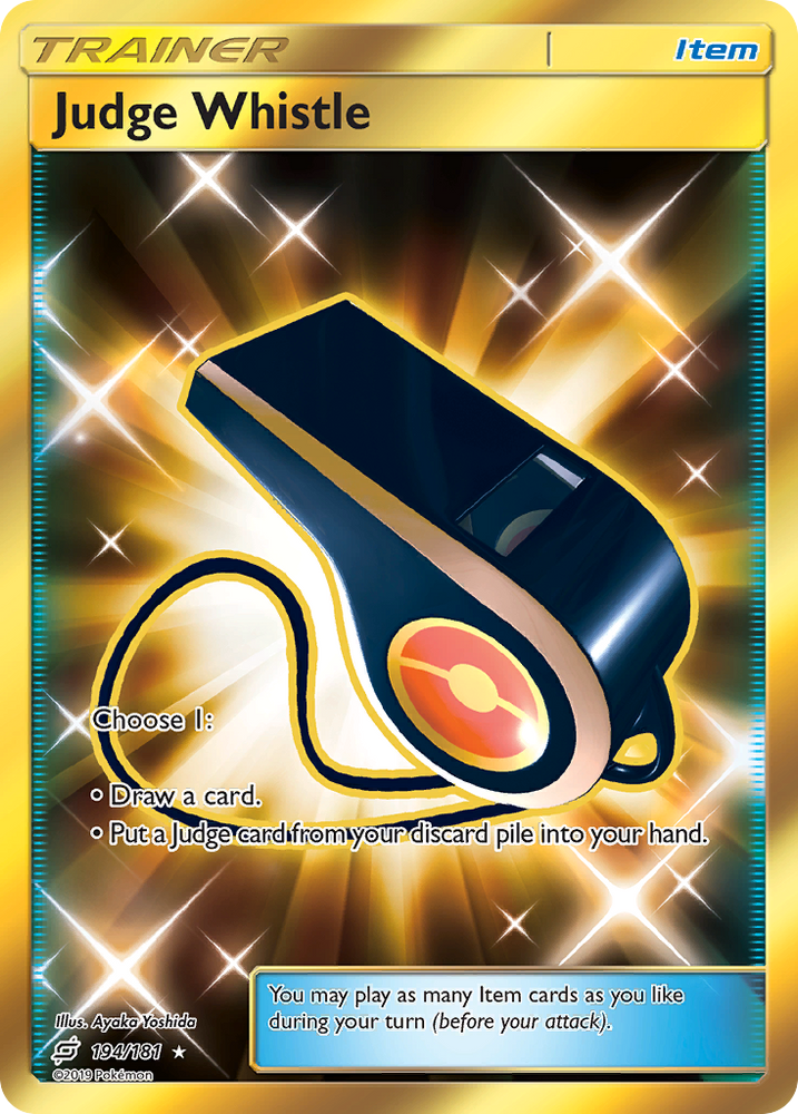 Pokemon | Judge Whistle (194/181) [Sun & Moon: Team Up] | The Nerd Merchant