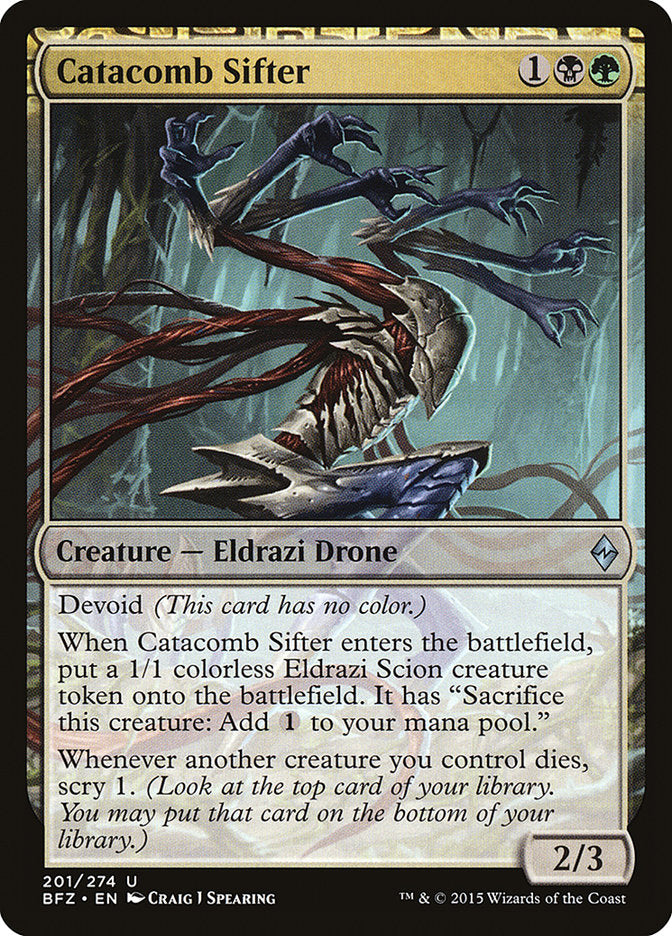 Magic | Catacomb Sifter [Battle for Zendikar] | The Nerd Merchant