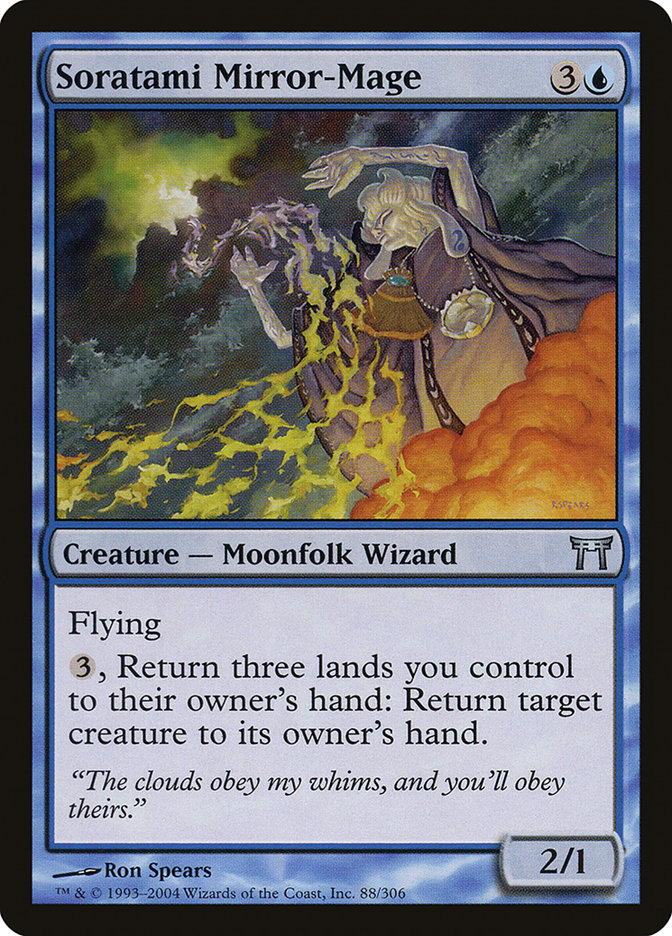 Magic | Soratami Mirror-Mage [Champions of Kamigawa] | The Nerd Merchant