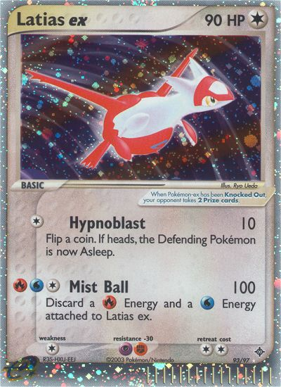 Pokemon | Latias ex (93/97) [EX: Dragon] | The Nerd Merchant