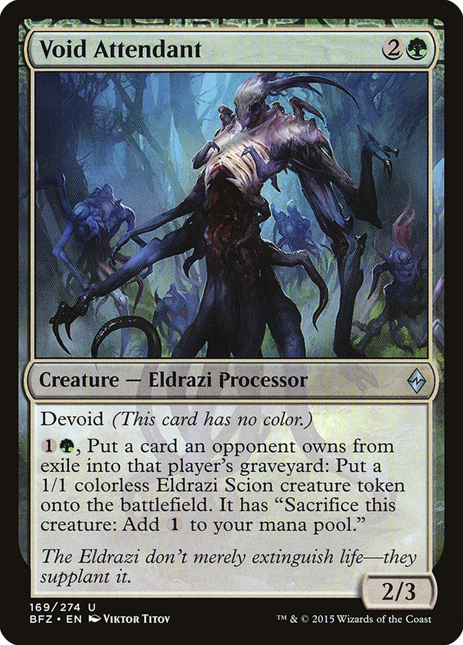 Magic | Void Attendant [Battle for Zendikar] | The Nerd Merchant
