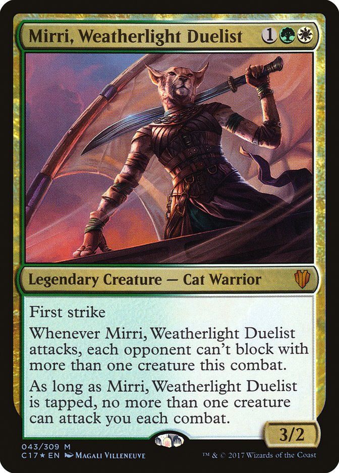 Magic | Mirri, Weatherlight Duelist [Commander 2017] | The Nerd Merchant