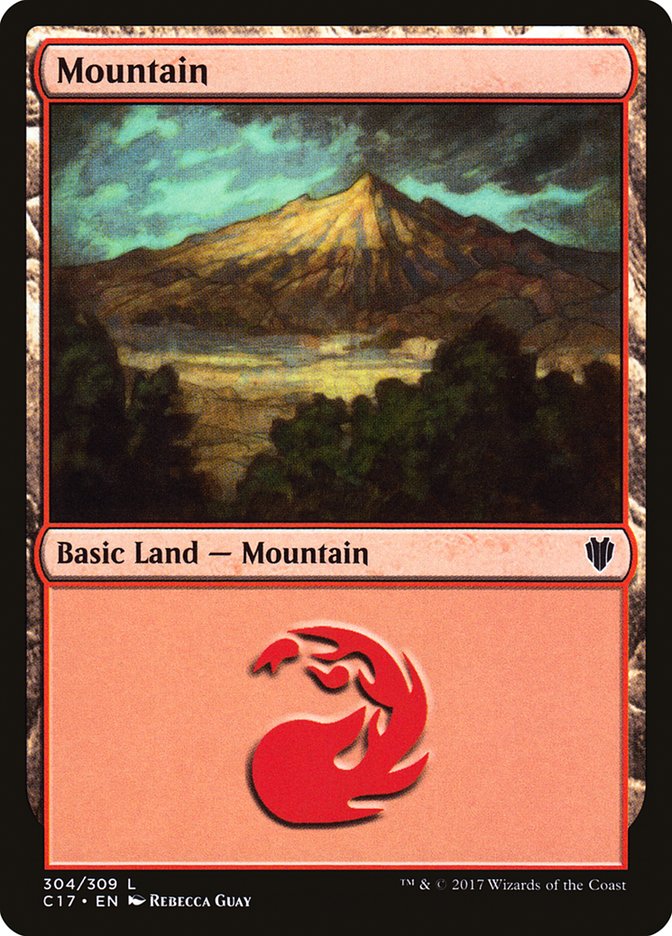 Magic | Mountain (304) [Commander 2017] | The Nerd Merchant