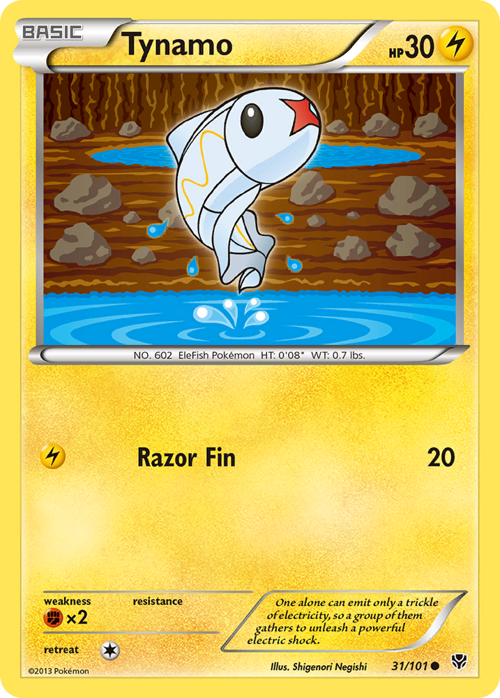 Pokemon | Tynamo (31/101) [Black & White: Plasma Blast] | The Nerd Merchant