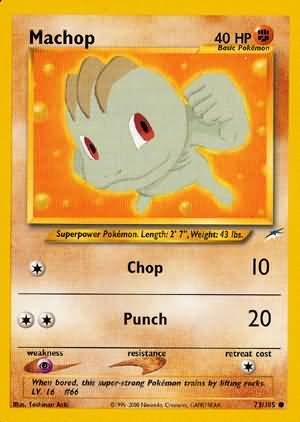Pokemon | Machop (73/105) [Neo Destiny Unlimited] | The Nerd Merchant