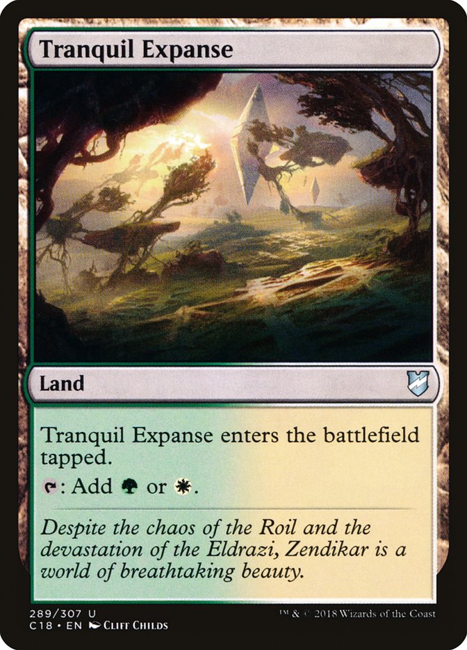 Magic | Tranquil Expanse [Commander 2018] | The Nerd Merchant