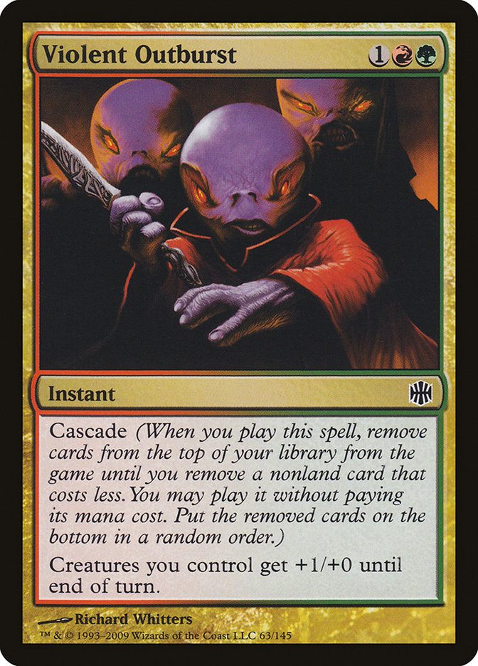 Magic | Violent Outburst [Alara Reborn] | The Nerd Merchant