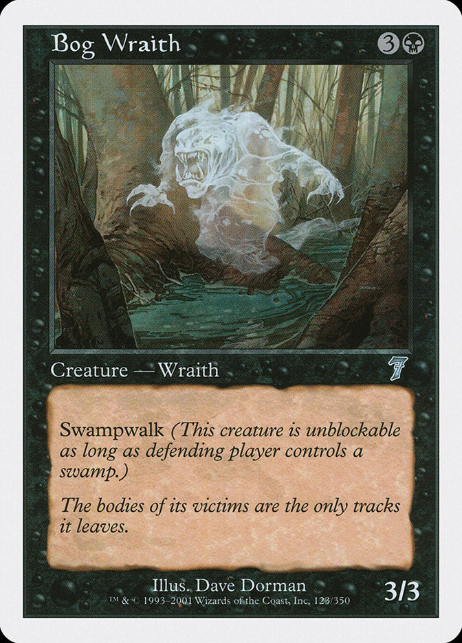 Magic | Bog Wraith [Seventh Edition] | The Nerd Merchant
