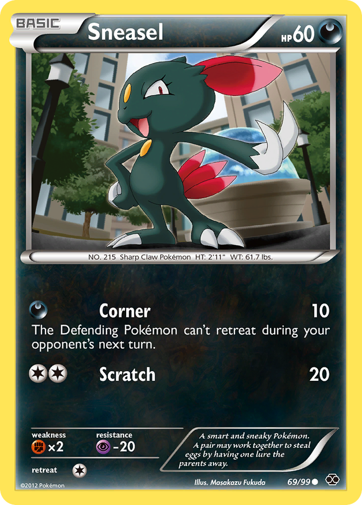 Pokemon | Sneasel (69/99) [Black & White: Next Destinies] | The Nerd Merchant