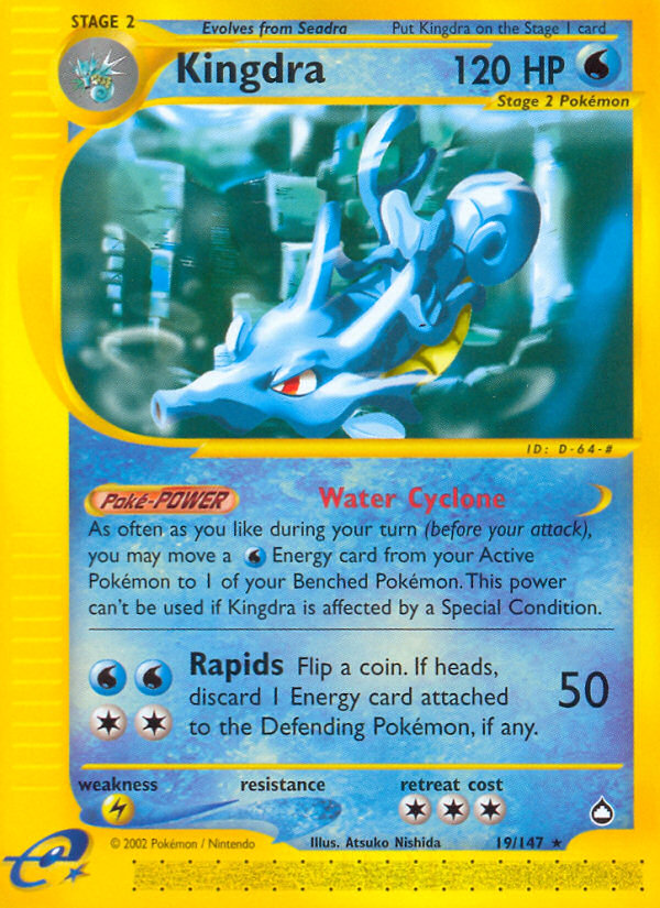 Pokemon | Kingdra (19/147) [Aquapolis] | The Nerd Merchant