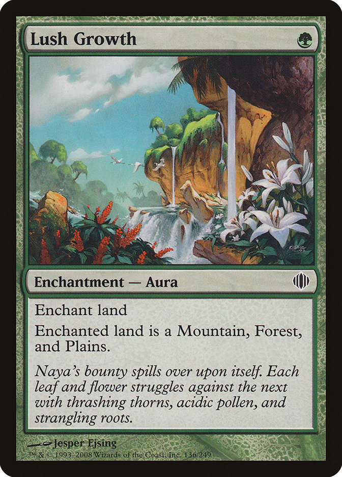 Magic | Lush Growth [Shards of Alara] | The Nerd Merchant