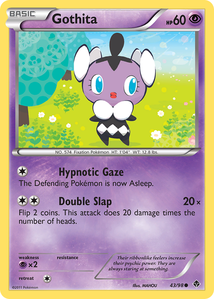 Pokemon | Gothita (43/98) [Black & White: Emerging Powers] | The Nerd Merchant