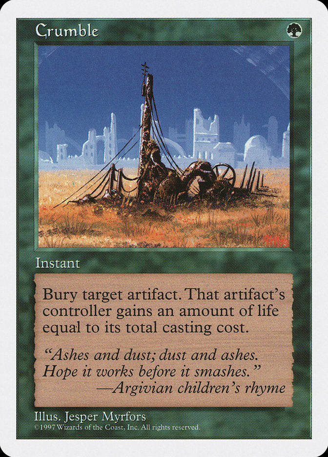 Magic | Crumble [Fifth Edition] | The Nerd Merchant