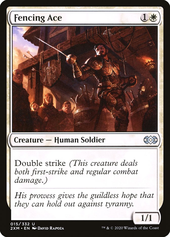 Magic | Fencing Ace [Double Masters] | The Nerd Merchant