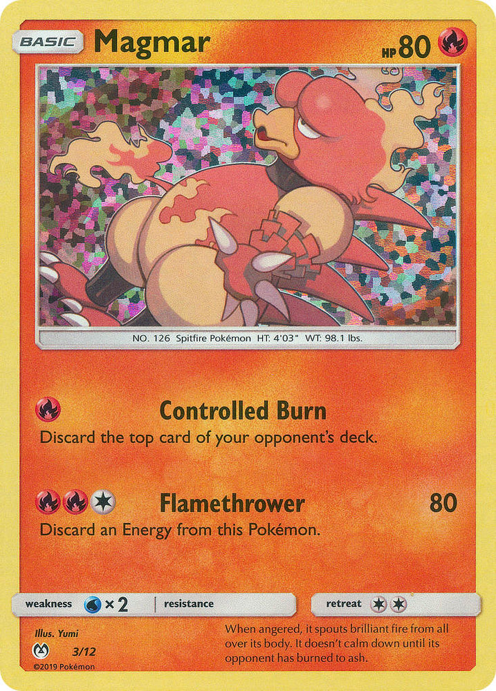 Pokemon | Magmar (3/12) [McDonald's Promos: 2019 Collection] | The Nerd Merchant