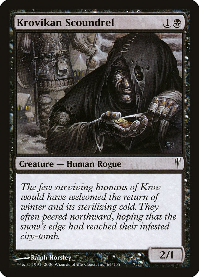 Magic | Krovikan Scoundrel [Coldsnap] | The Nerd Merchant