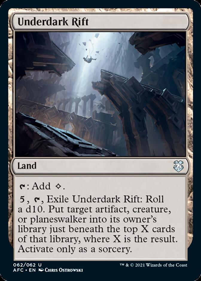 Magic | Underdark Rift [Dungeons & Dragons: Adventures in the Forgotten Realms Commander] | The Nerd Merchant