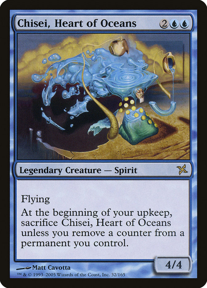 Magic | Chisei, Heart of Oceans [Betrayers of Kamigawa] | The Nerd Merchant