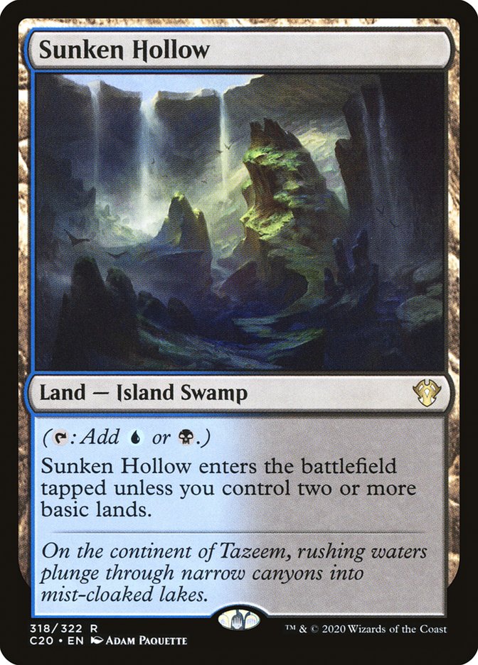 Magic | Sunken Hollow [Commander 2020] | The Nerd Merchant