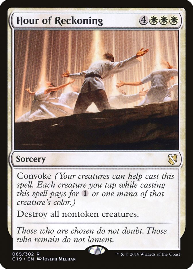 Magic | Hour of Reckoning [Commander 2019] | The Nerd Merchant
