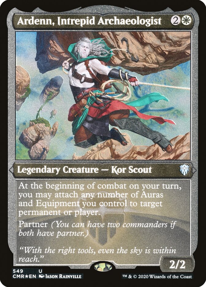 Magic | Ardenn, Intrepid Archaeologist (Etched) [Commander Legends] | The Nerd Merchant