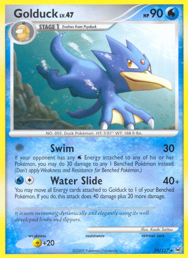 Pokemon | Golduck (29/127) [Platinum: Base Set] | The Nerd Merchant