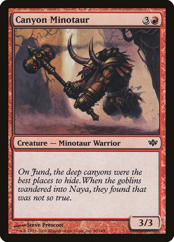 Magic | Canyon Minotaur [Conflux] | The Nerd Merchant
