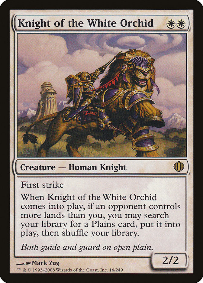 Magic | Knight of the White Orchid [Shards of Alara] | The Nerd Merchant