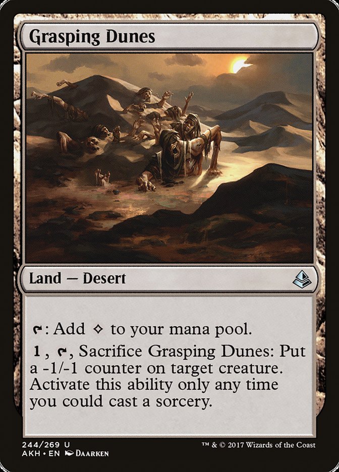 Magic | Grasping Dunes [Amonkhet] | The Nerd Merchant