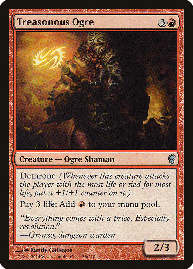 Magic | Treasonous Ogre [Conspiracy] | The Nerd Merchant