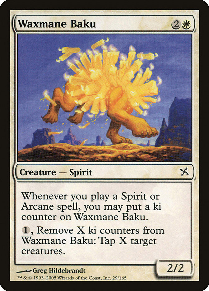 Magic | Waxmane Baku [Betrayers of Kamigawa] | The Nerd Merchant