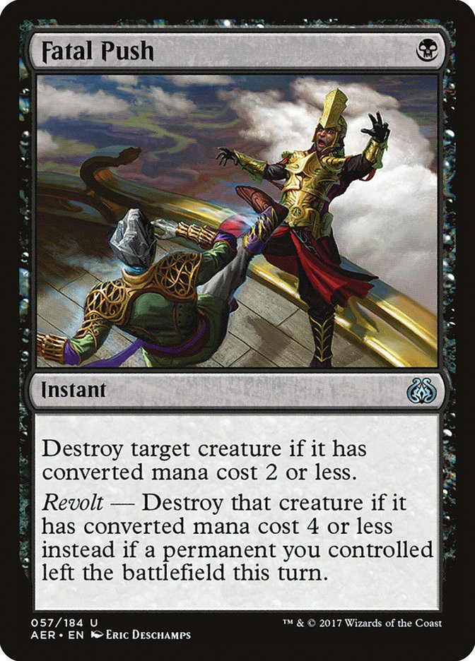 Magic | Fatal Push [Aether Revolt] | The Nerd Merchant