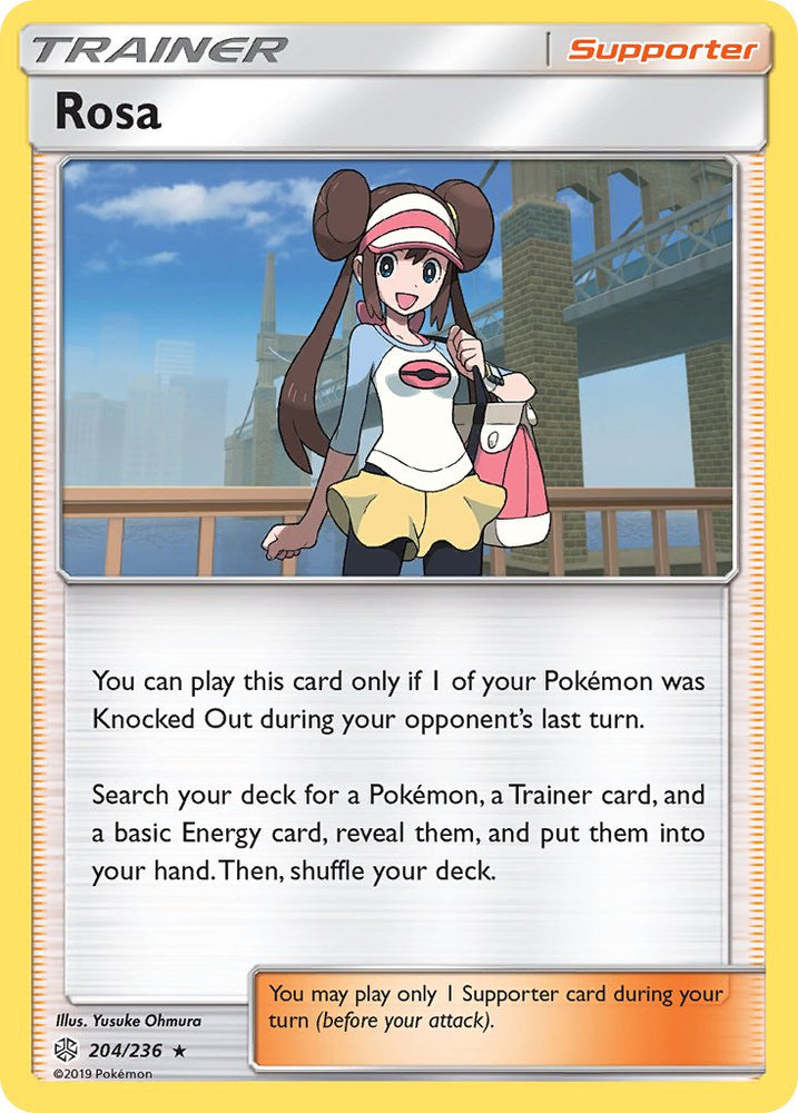 Pokemon| Rosa (204/236) (Theme Deck Exclusive) [Sun & Moon: Cosmic Eclipse] | The Nerd Merchant