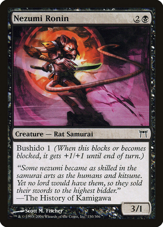 Magic | Nezumi Ronin [Champions of Kamigawa] | The Nerd Merchant