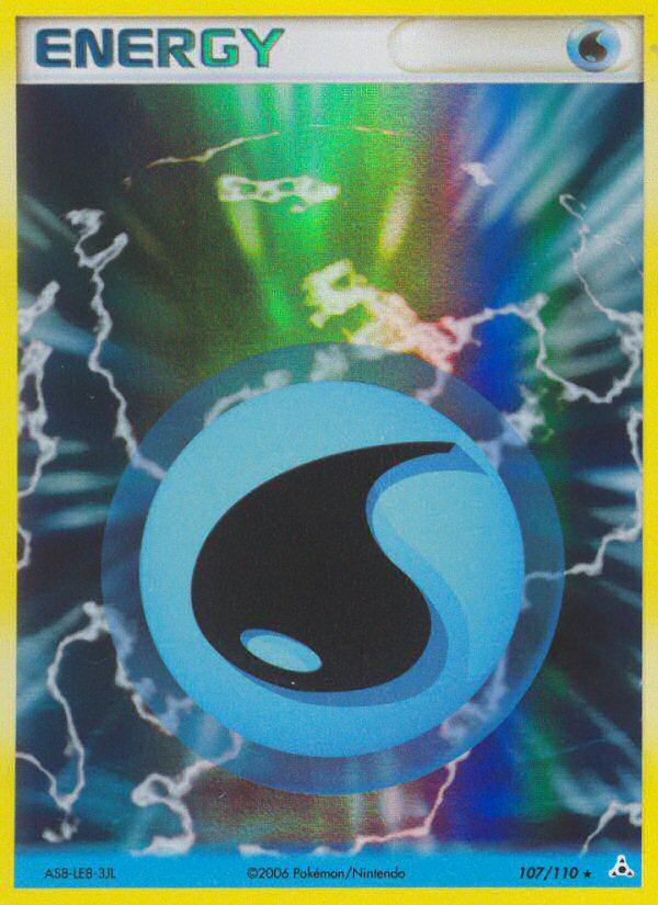 Pokemon | Water Energy (107/110) [EX: Holon Phantoms] | The Nerd Merchant