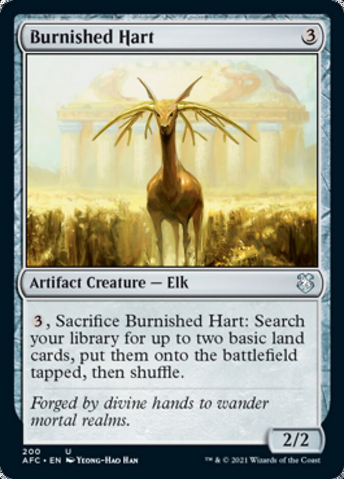 Magic | Burnished Hart [Dungeons & Dragons: Adventures in the Forgotten Realms Commander] | The Nerd Merchant