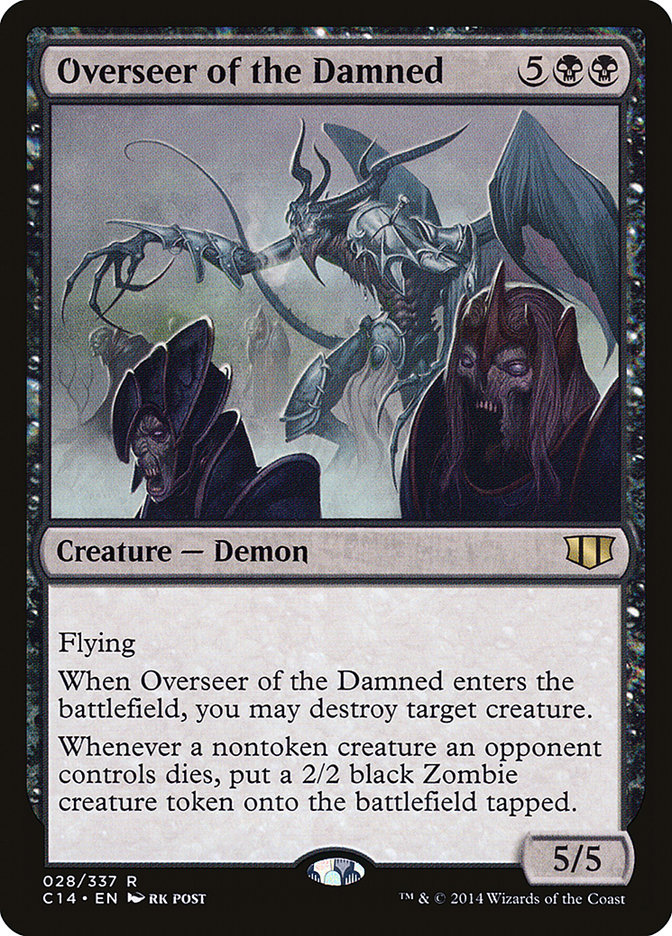 Magic | Overseer of the Damned [Commander 2014] | The Nerd Merchant
