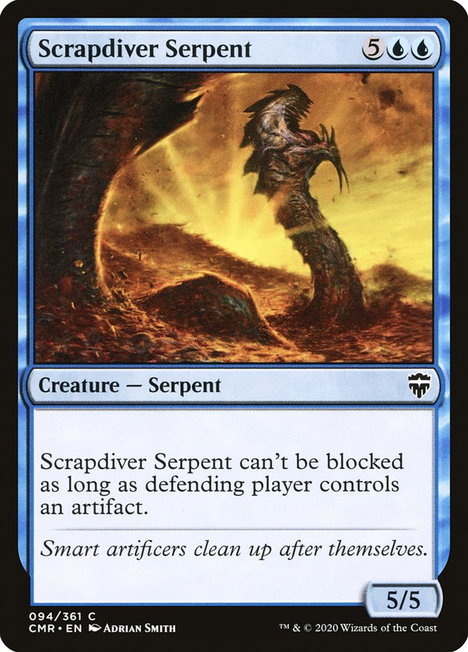 Magic | Scrapdiver Serpent [Commander Legends] | The Nerd Merchant
