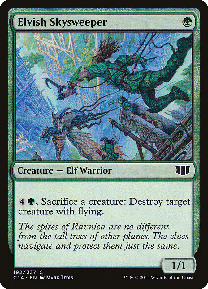 Magic | Elvish Skysweeper [Commander 2014] | The Nerd Merchant