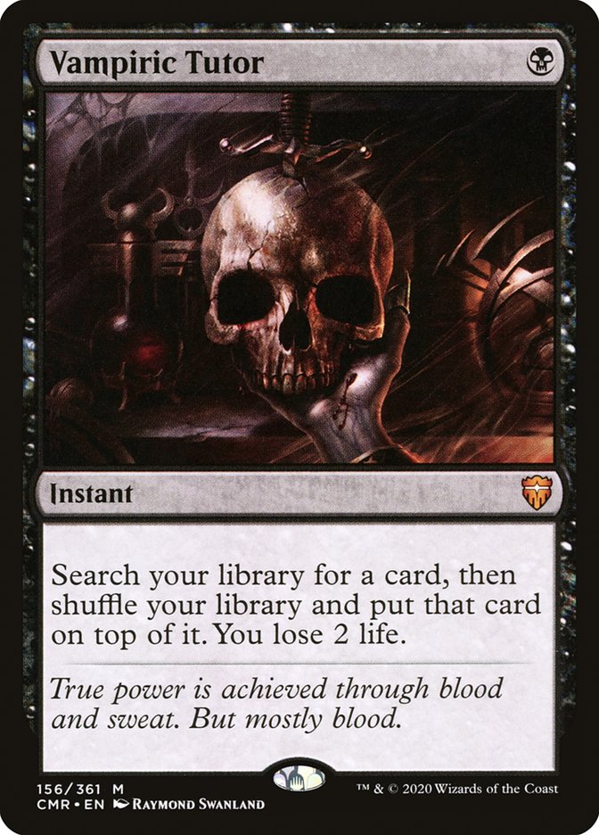 Magic | Vampiric Tutor [Commander Legends] | The Nerd Merchant